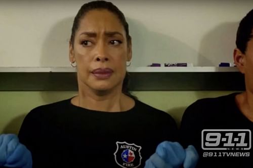 Gina Torres stars as paramedic Tommy Vega in 9-1-1 Lone Star (Image via YouTube @9-1-1TVNews/Fox/Disney)