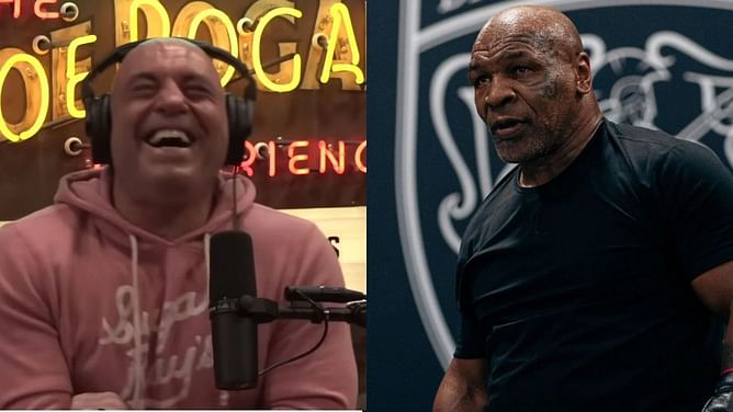 "What the fu*k happened?" - When Joe Rogan was left laughing uncontrollably by Mike Tyson's story about his pet tiger's worst antics