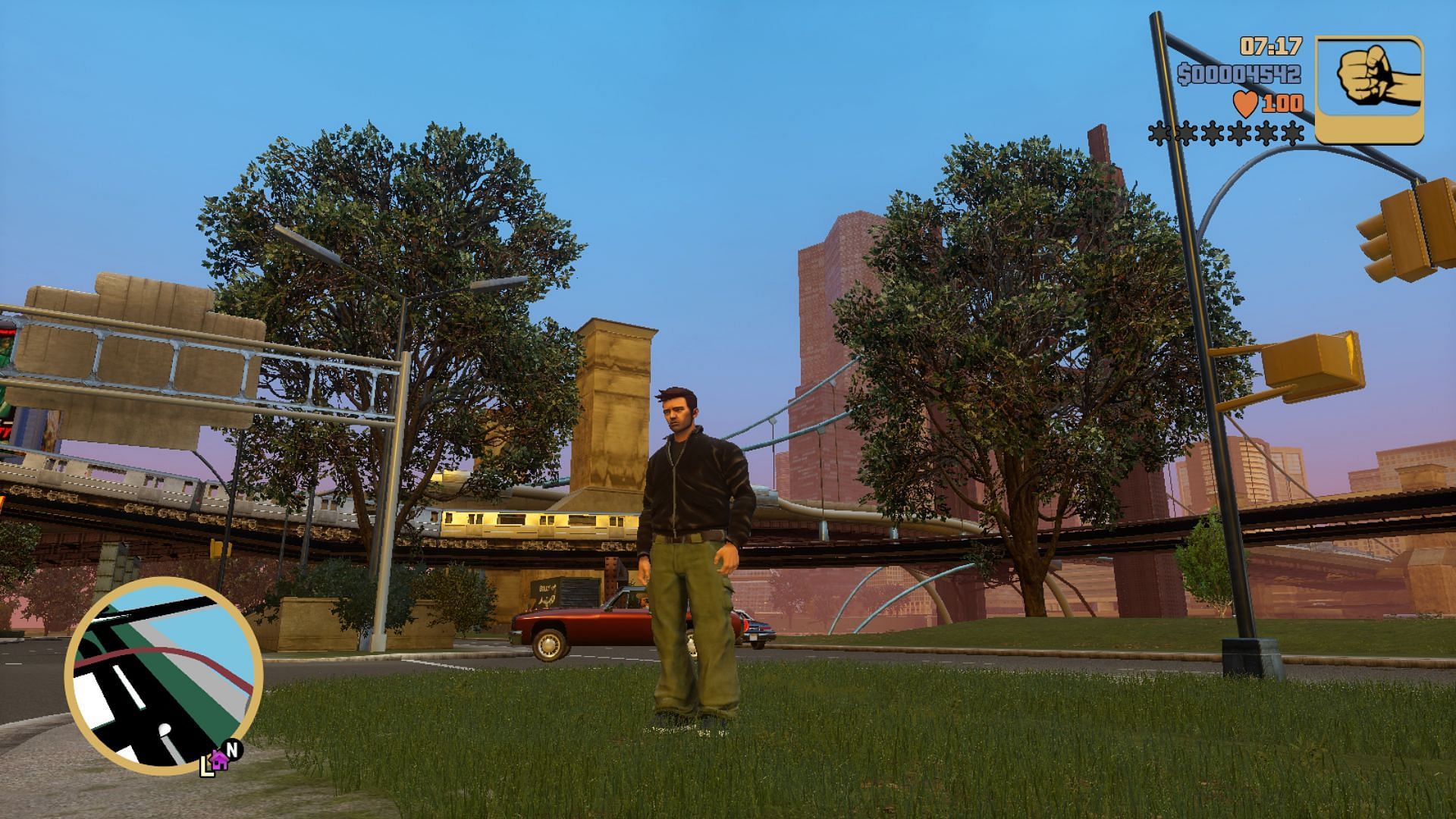 The GTA Trilogy Remastered trophy guide readers should play GTA 3 thoroughly (Image via Rockstar Games)