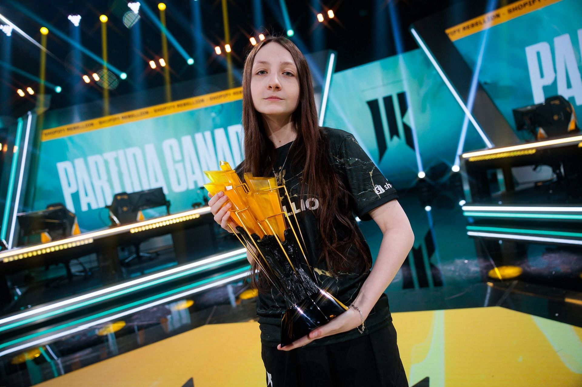 sarah at VCT Game Changers Championship 2024(Image via Riot Games)