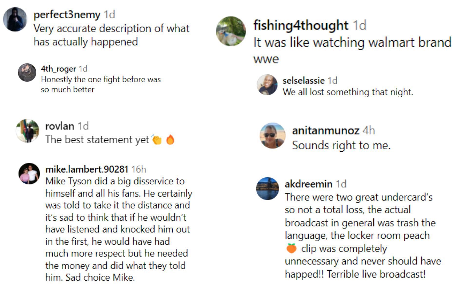 Screenshots courtesy: Fan reactions to chejostupdate&#039;s Instagram post