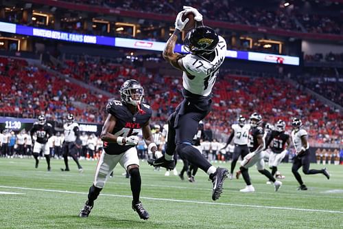 Evan Engram at Jacksonville Jaguars v Atlanta Falcons - Source: Getty