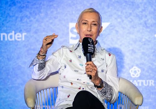 Martina Navratilova (Source: Getty)