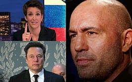 Elon Musk gives five-word reaction to Joe Rogan's openness to taking over Rachel Maddow's $25 million job after potential MSNBC purchase