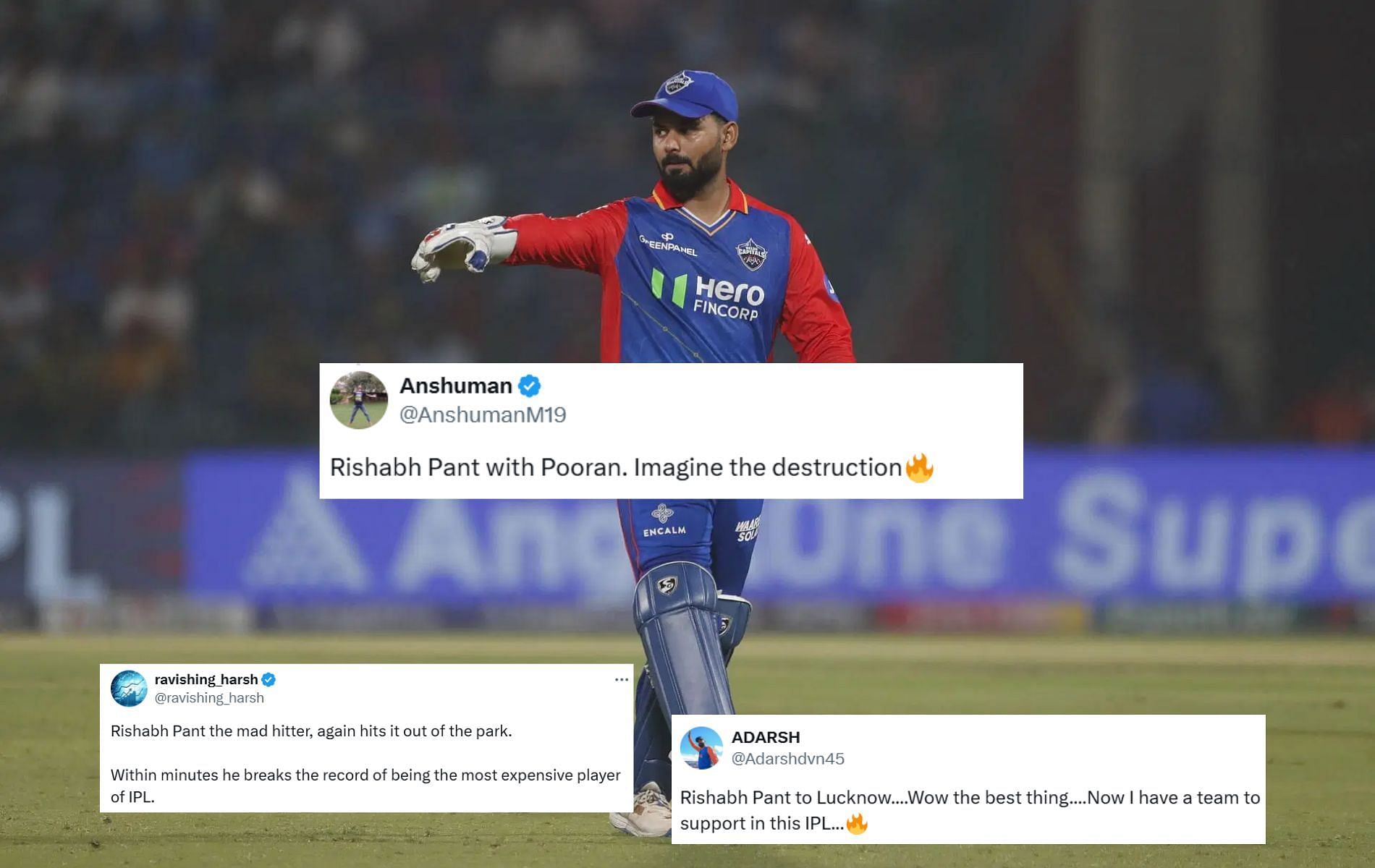 [Credit: Getty, @ravishing_harsh, @Adarshdvn45, @AnshumanM19 X handles]