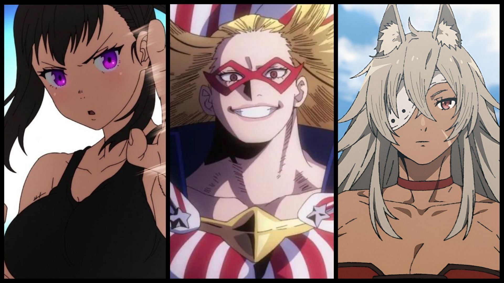 8 ripped female anime characters of all time