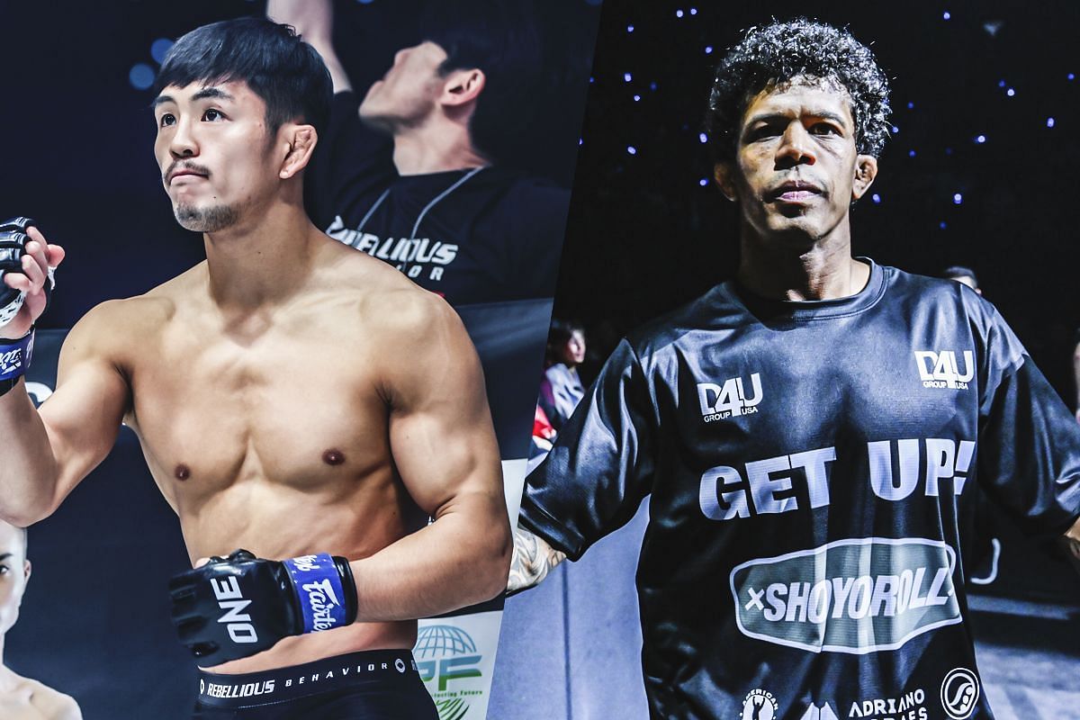 Yuya Wakamatsu (Left) wants revenge over Adriano Moraes (Right)