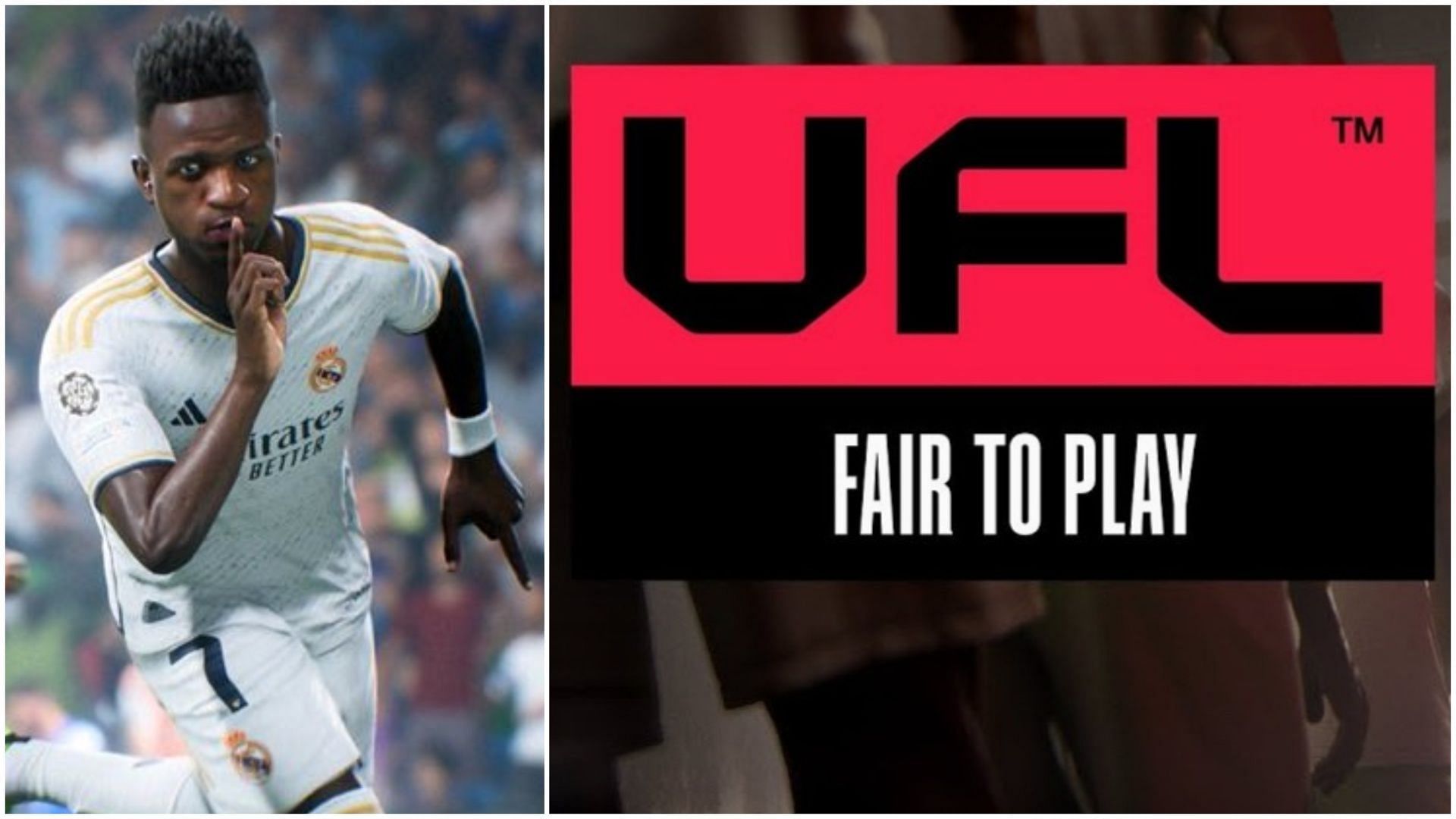 Vinicius Junior is world class (Images via EA Sports and UFL)