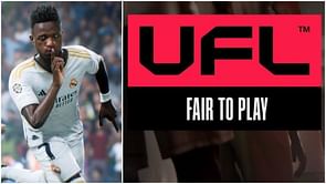 EA FC 25 vs UFL: Vinicius Junior player rating and stats comparison