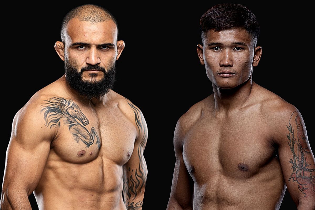 John Lineker (Left) faces Kulabdam (Right) at Lumpinee