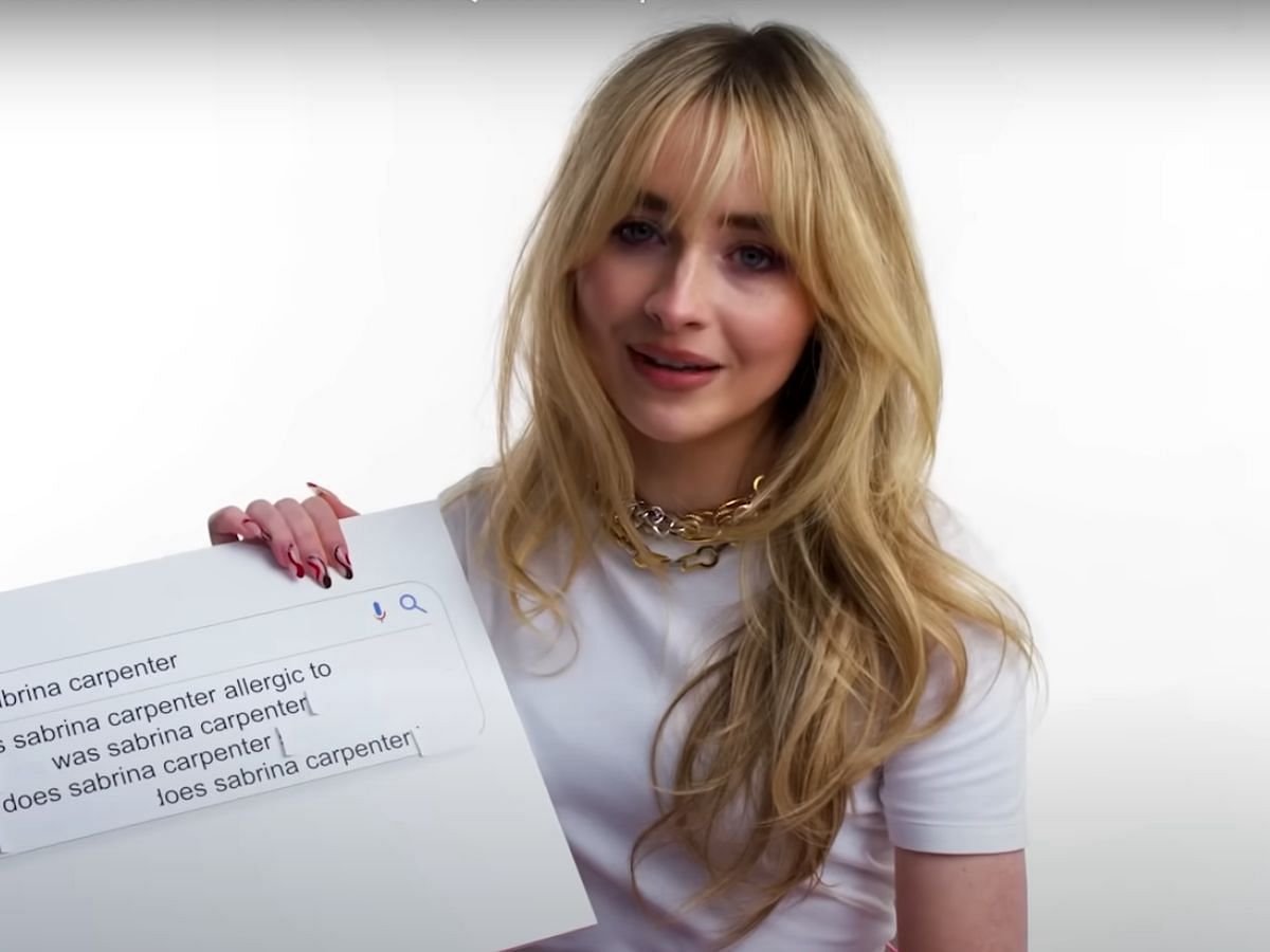 WIRED interview with Sabrina Carpenter (Image via YouTube/@WIRED)