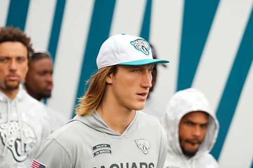 Trevor Lawrence at Minnesota Vikings v Jacksonville Jaguars - Source: Getty