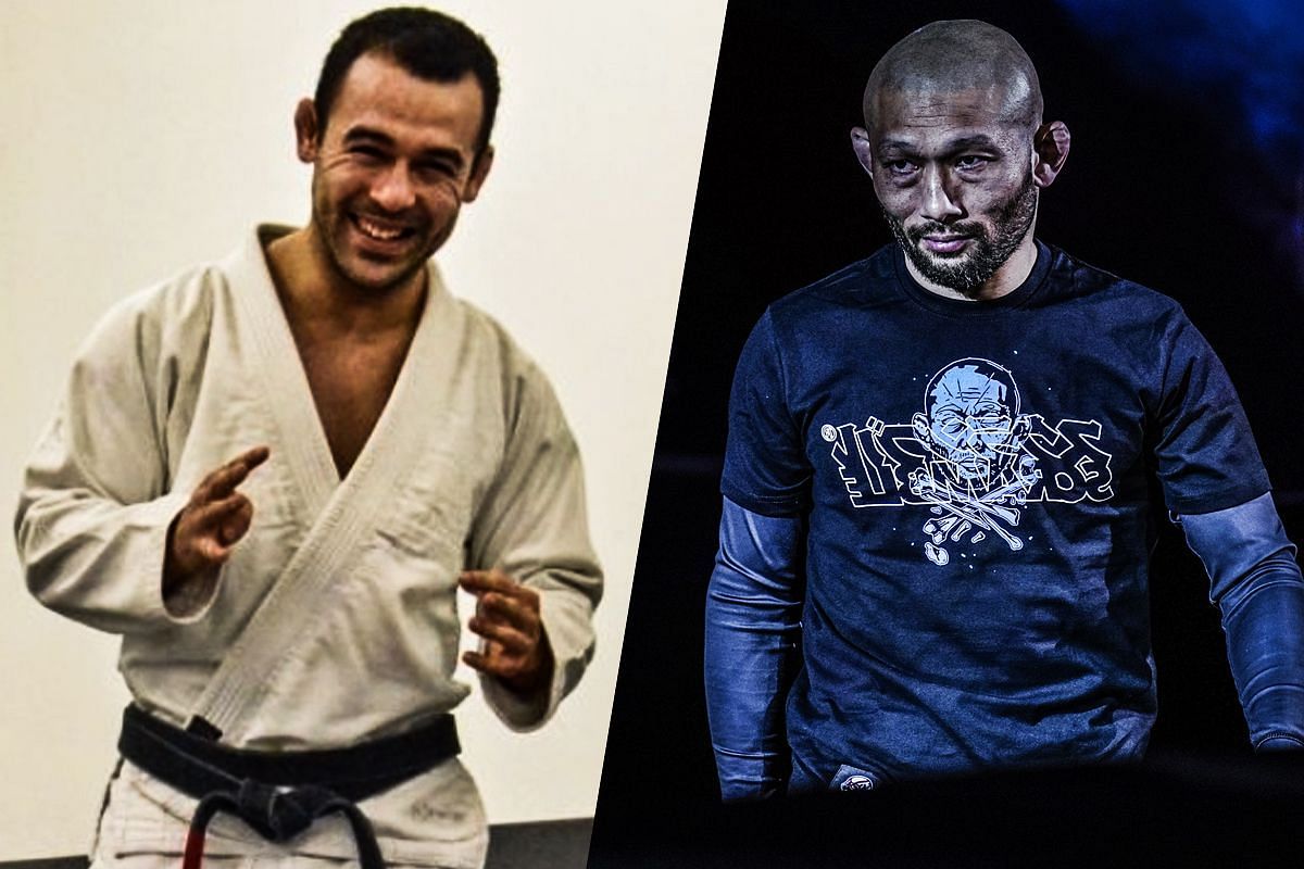 (From left) Marcelo Garcia and Masakazu Imanari.