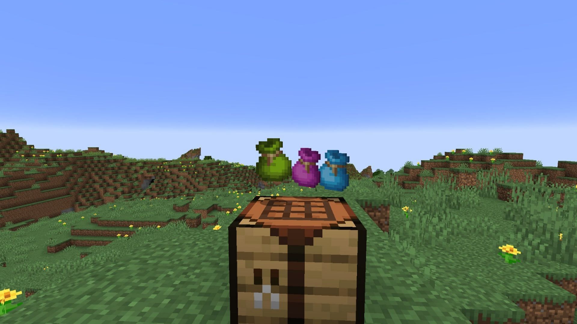 Bundles is one of the best addition to the game (Image via Mojang Studios)