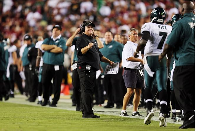 Michael Vick recalls "mad crying" after Chip Kelly refused to name him starter