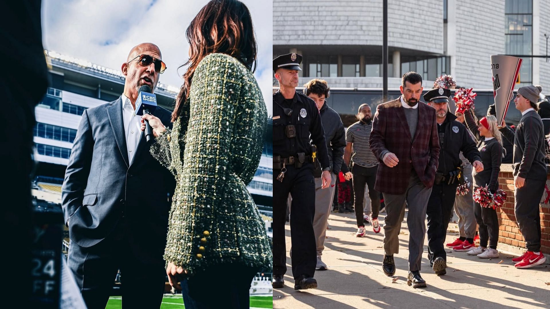 Coaches James Franklin &amp; Ryan Day (Penn State &amp; Ohio State