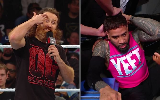 "Start using your head" - 38-year-old star responds to Sami Zayn accusing him of attacking Jey Uso on RAW