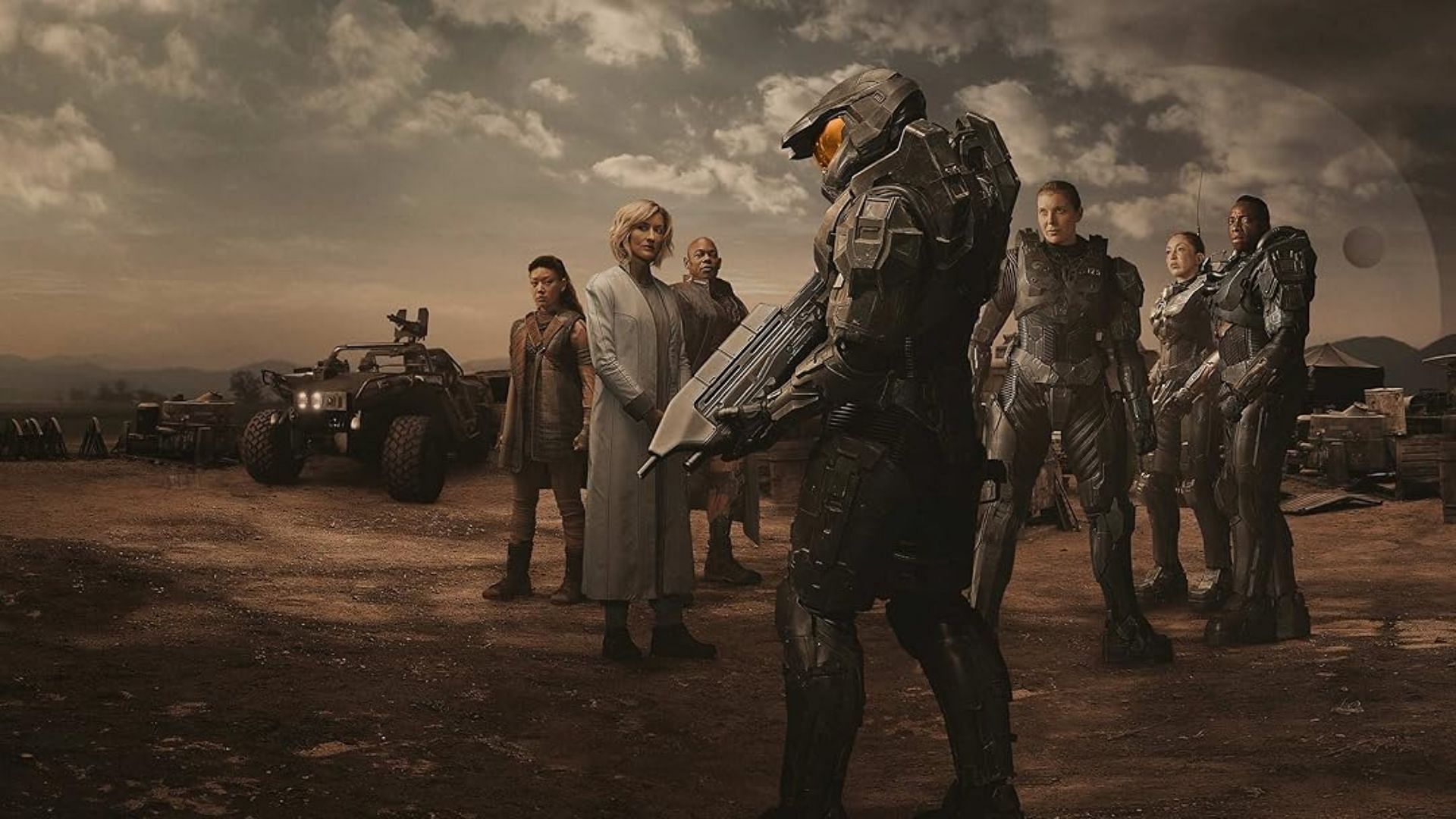 The cast of Halo The Series (Image via Prime Video)