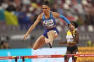 Sydney McLaughlin-Levrone performs at the 17th IAAF World Athletics Championships Doha 2019 - Day Five - Source: Getty