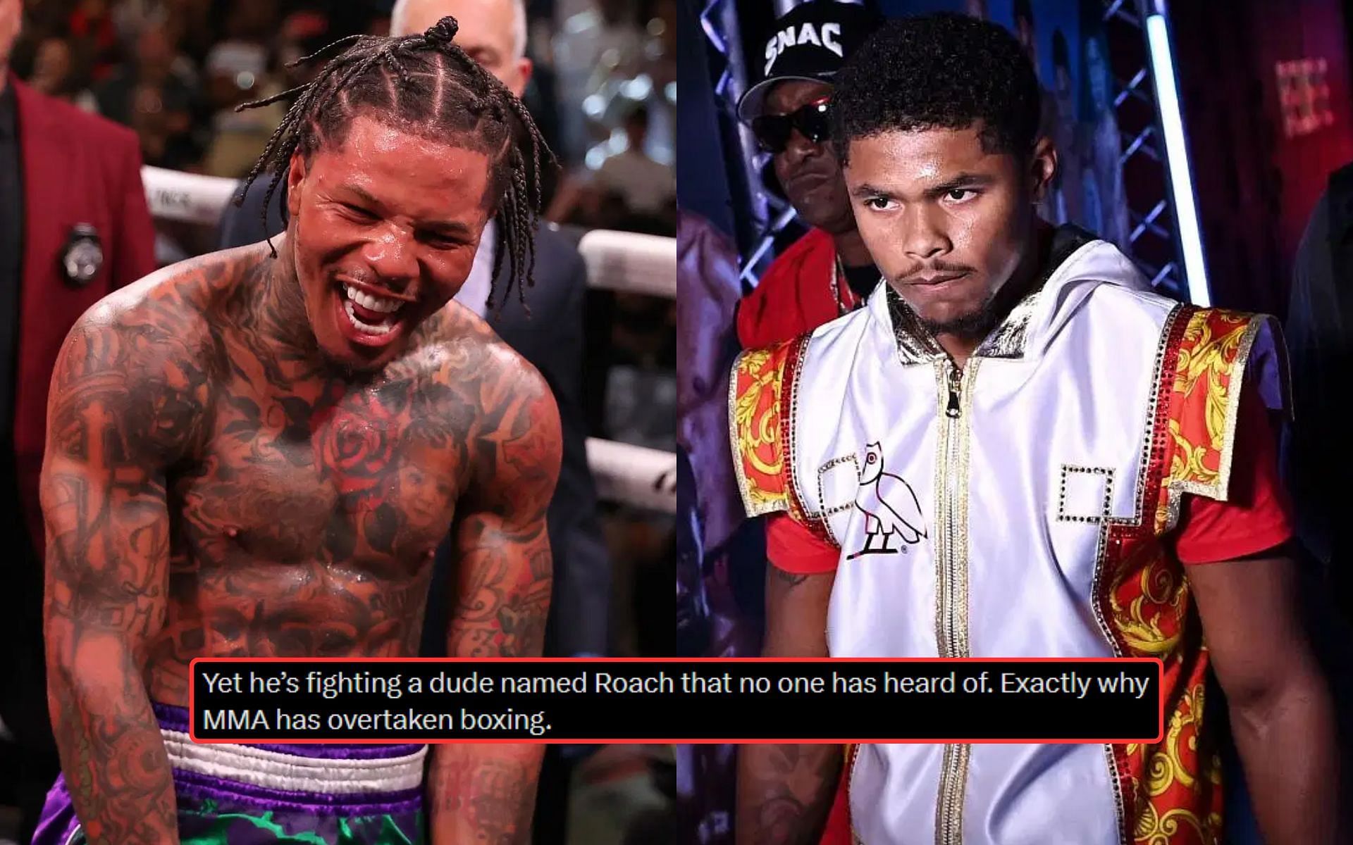 Gervonta Davis shrugs off potential Shakur Stevenson fight with cutting remark.