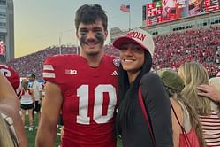 Nebraska Volleyball's Harper Murray makes her feelings known for her boyfriend Heinrich Haarberg with a heartfelt note