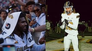 "Two young GOATs": Colorado fans fired up at Shedeur Sanders - JuJu Lewis joint practice before Alamo Bowl