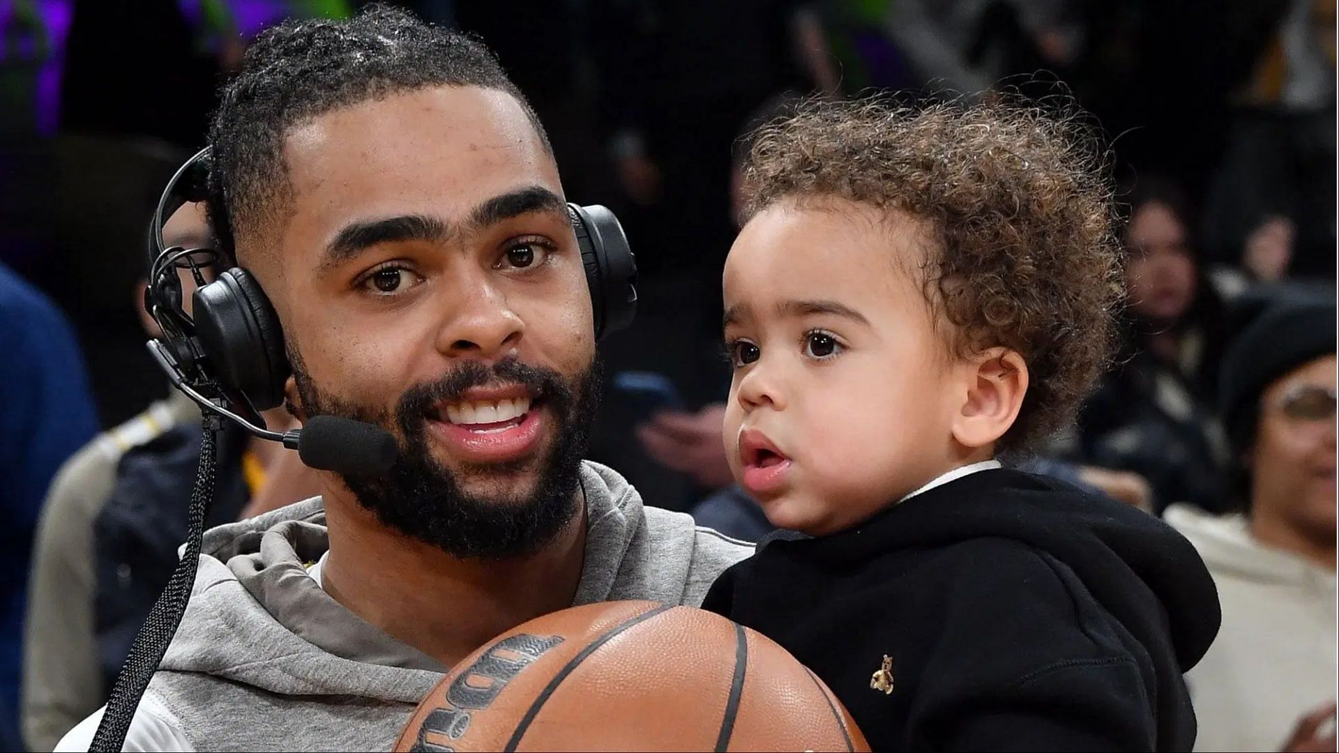 Becoming a father changed D&#039;Angelo Russell&#039;s life. (Photo: GETTY)