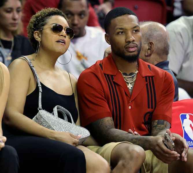 Damian Lillard's ex-wife Kay'La gets overwhelmed with emotions watching her kids enjoy Christmas carols