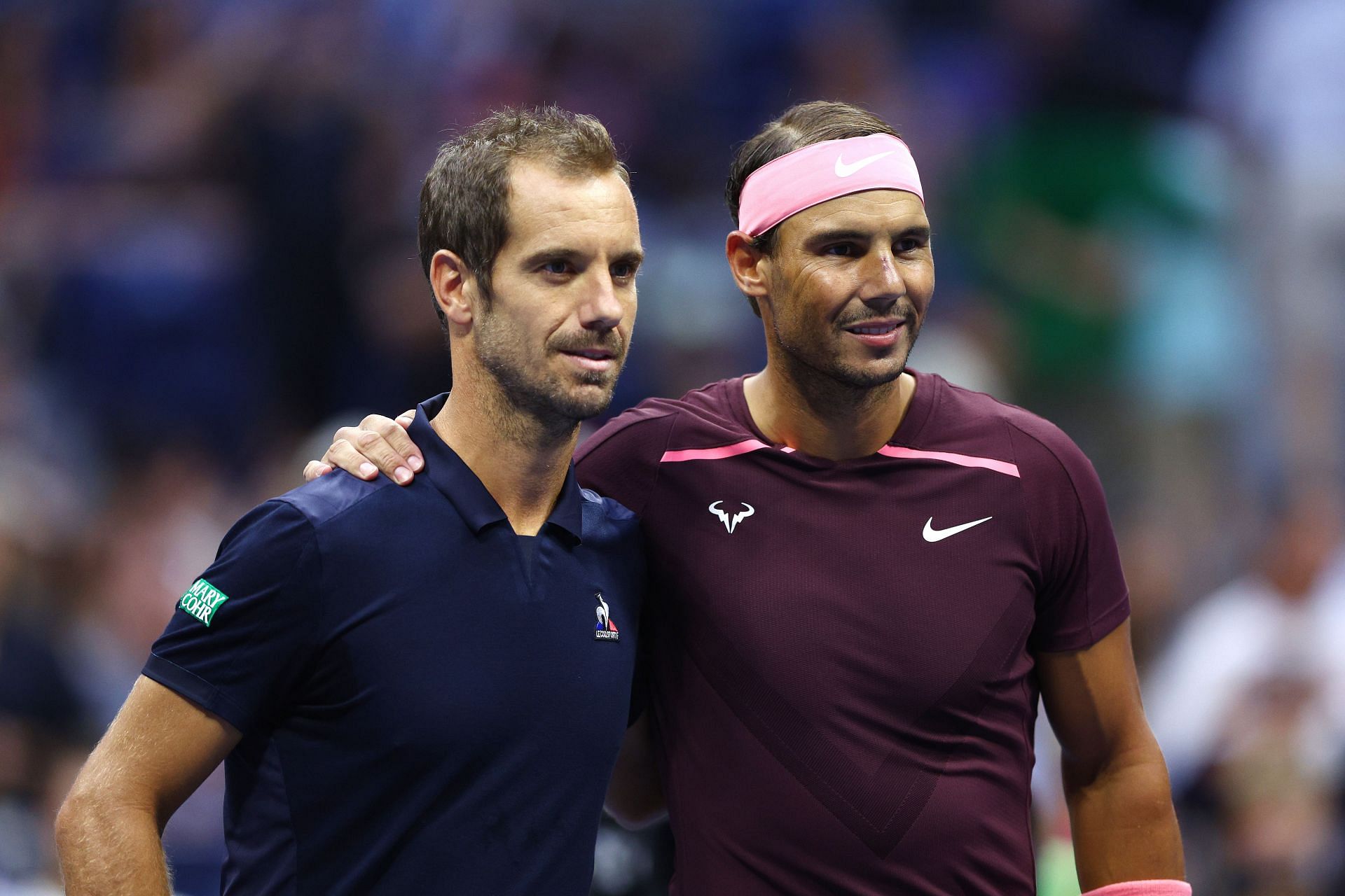 Richard Gasquet and the Spaniard (Source: Getty)