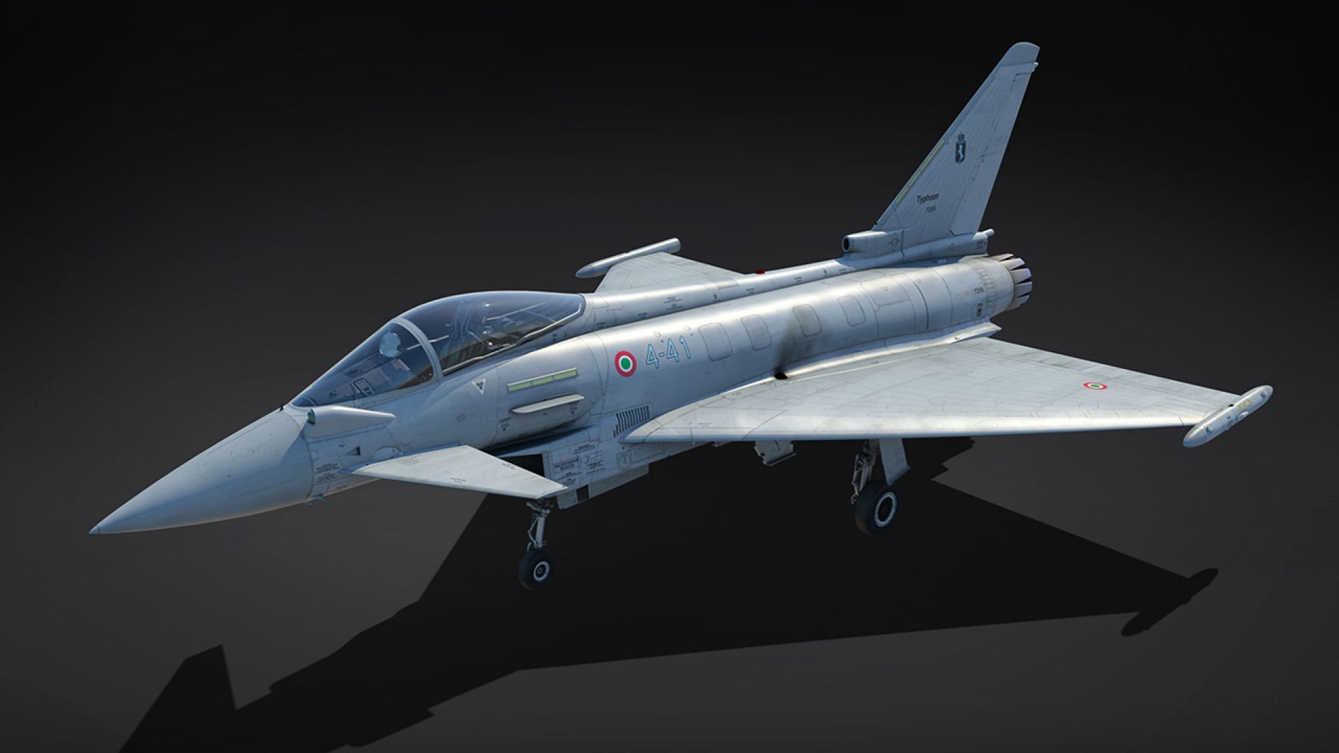 The Italian variant of the Eurofighter Typhoon coming to the game (Image via Gaijin Entertainment)