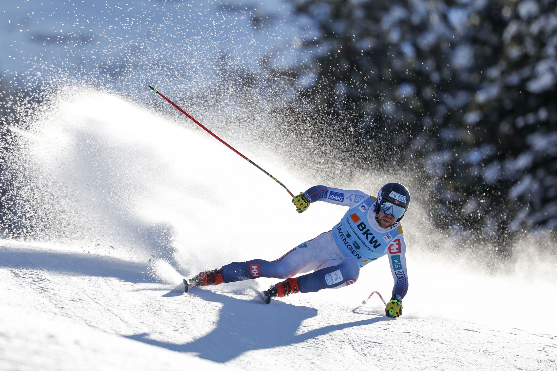 Aleksander Kilde makes an appearance at the Audi FIS Alpine Ski World Cup - Men&#039;s Super G - Source: Getty