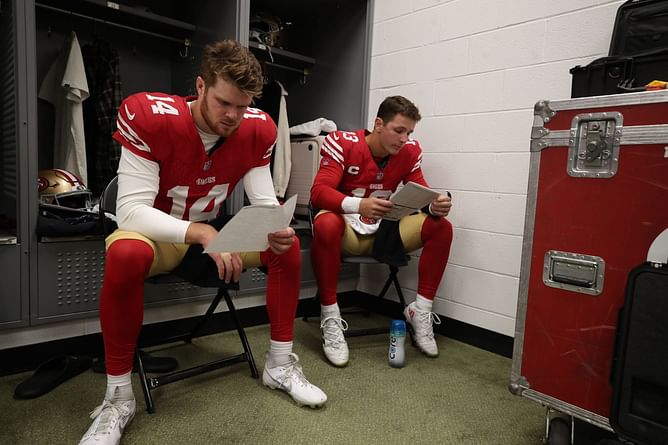 Former Cowboys G makes bold Sam Darnold for Brock Purdy proposal amid 49ers QB's rumored $60,000,000 deal
