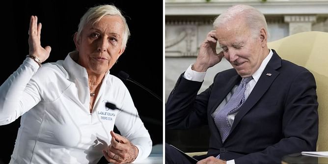 "Shame on you" - Martina Navratilova fumes at ESPN over coverage of Joe Biden dropping pending transgender athlete regulations