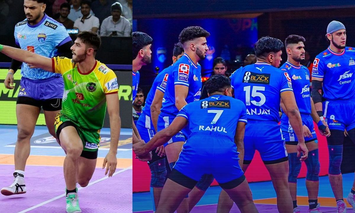 पटना पाइरेट्स vs हरियाणा स्टीलर्स (Photo Credit - @PatnaPirates/@HaryanaSteelers)