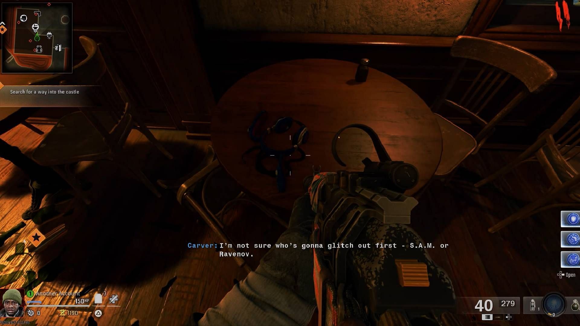 Headphone 1 location from the Music Easter egg of Citadelle Des Morts (Image via Activision/YouTube@100% Guides)