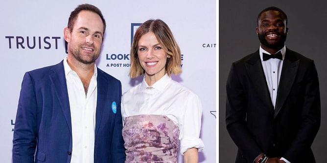 "Smooth" - Andy Roddick's wife Brooklyn Decker in awe of Frances Tiafoe 'repping' $3.3B NBA club in Charlotte Invitational