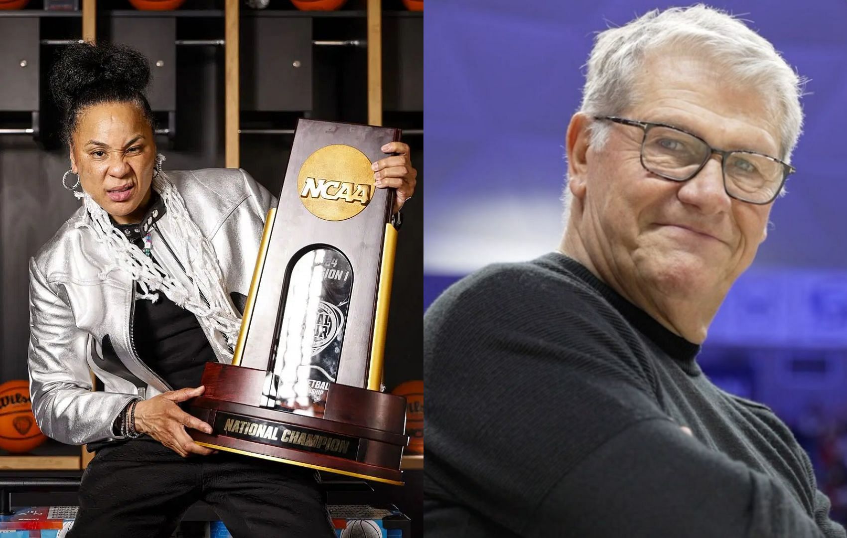 Dawn Staley, Geno Auriemma