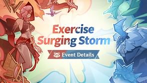 Genshin Impact Exercise Surging Storm event guide