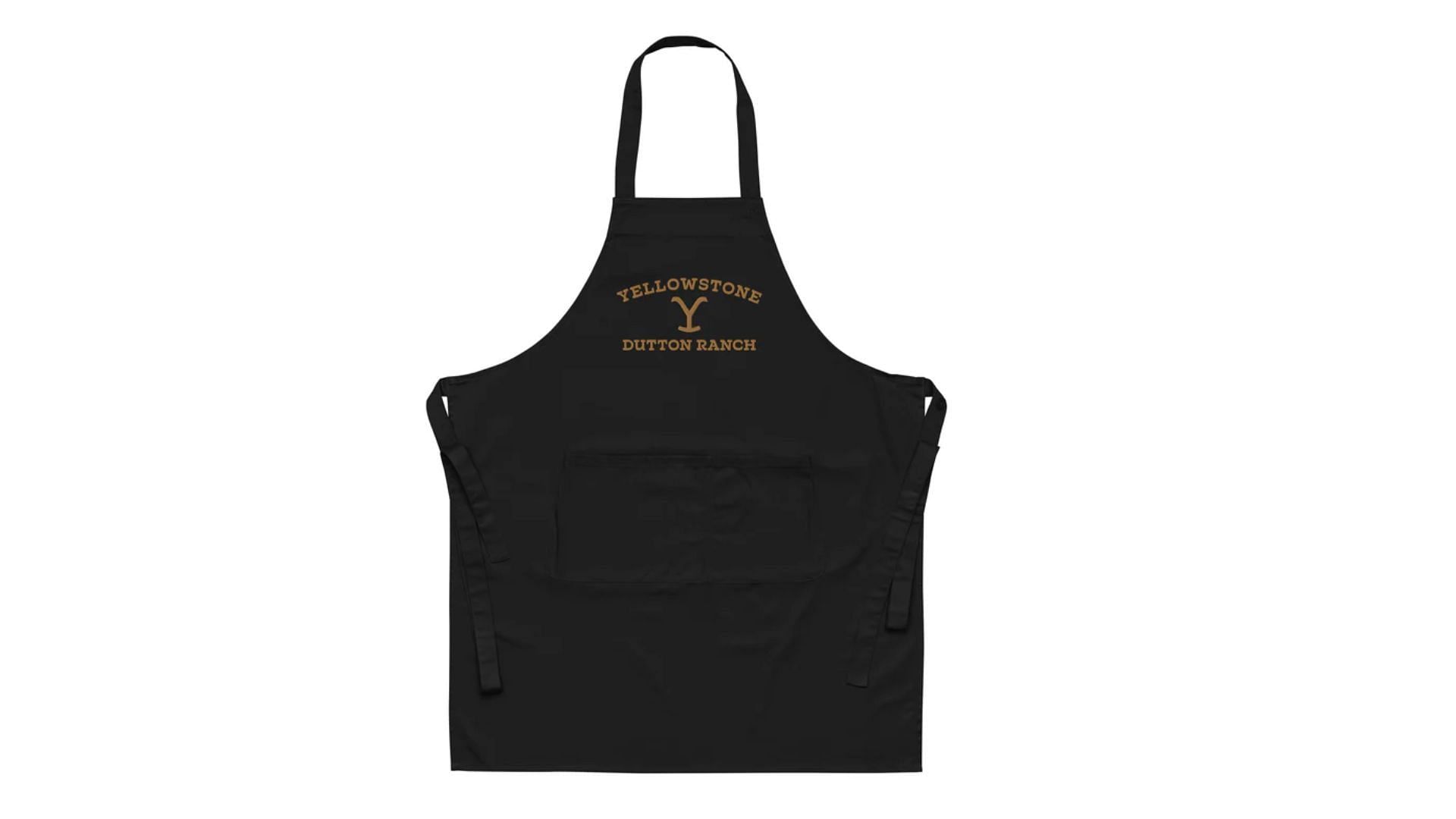 Dutton Ranch Embroidered Apron (Image via yellowstonetvshop.com)