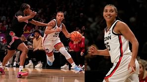 "I'm hype af": Fans go crazy over Azzi Fudd's hairstyle as UConn star returns to warm up before Huskies take on JuJu Watkins' USC