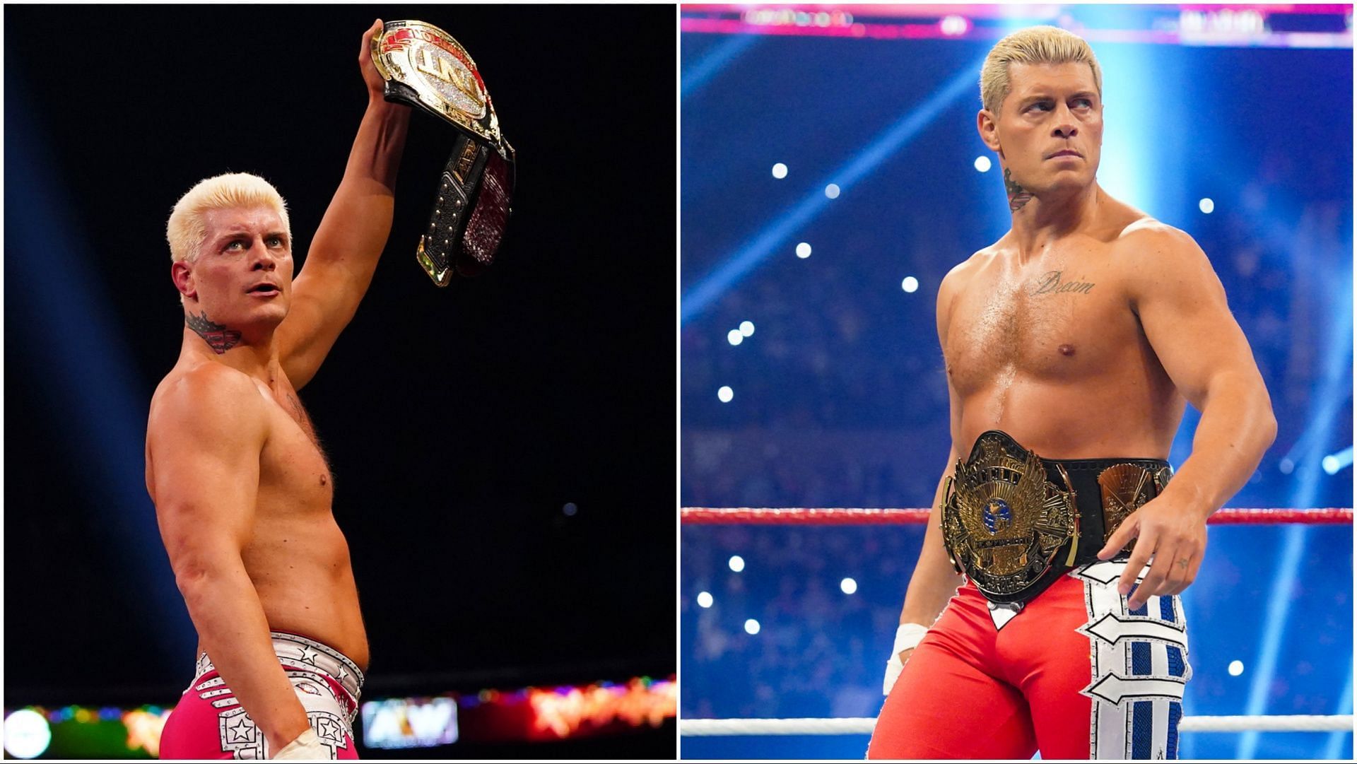 Cody Rhodes in AEW and WWE