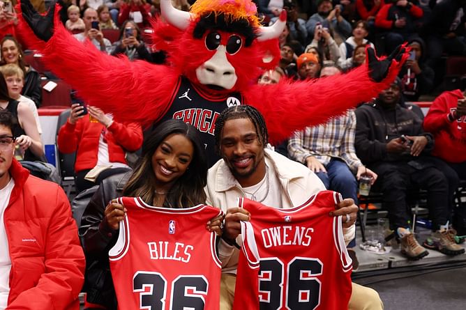 "Just trying to give back to the community"- Simone Biles opens up about her plans for the upcoming months with husband Jonathan Owens