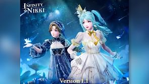 Time until Infinity Nikki 1.1 releases worldwide