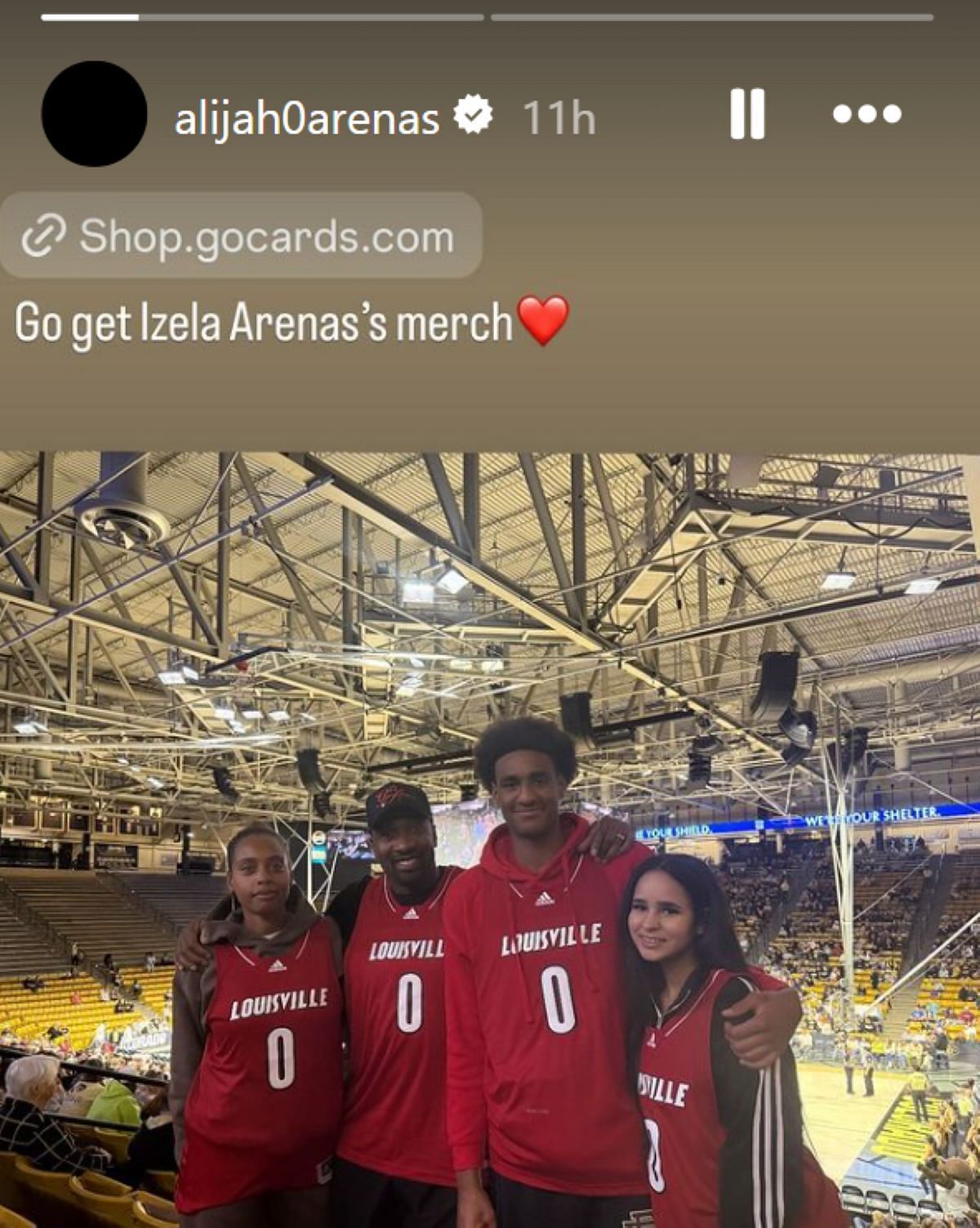 Gilbert Arenas, Melli Monaco, Alijah Arenas and his GF turn up to