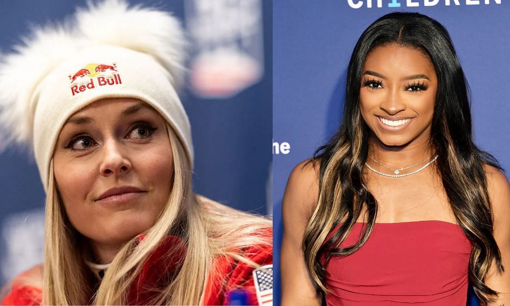 Lindsey Vonn and Simone Biles