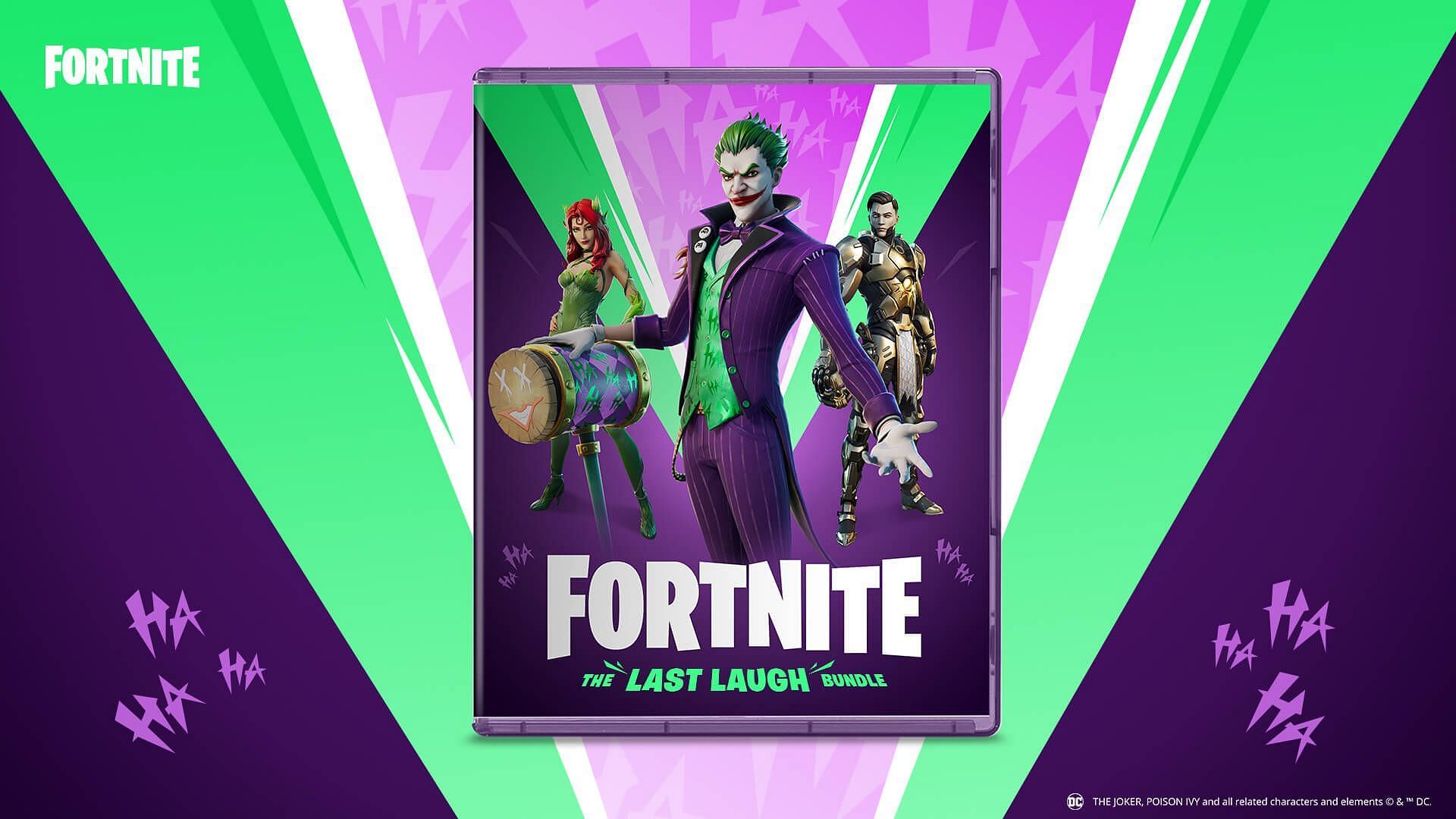 The Last Laugh Bundle is now in Fortnite (Image via Epic Games)