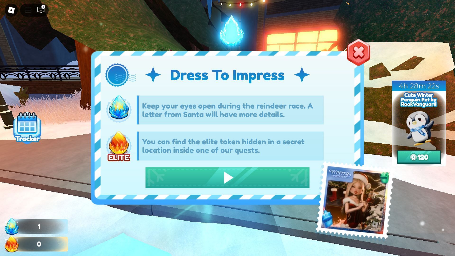 Roblox Winter Spotlight: Dress to Impress guide