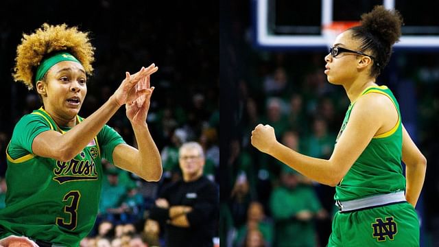 What nightmares are made of", "Hidalgo is there for the smoke": Fans go  berserk at Olivia Miles' ankle breaker and Hannah Hidalgo's reaction