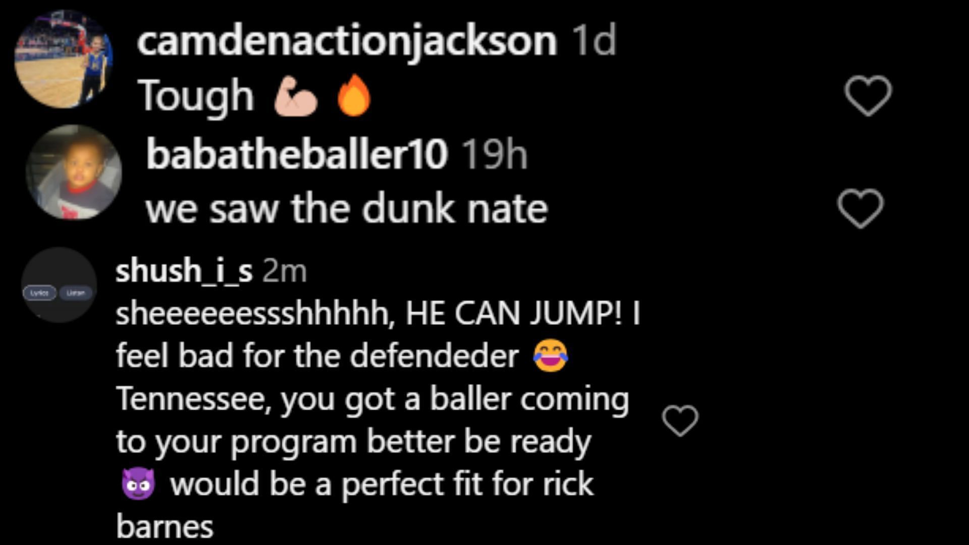 Hoops fans react to No. 4 overall prospect of 2025 class Nate Ament&#039;s jump-dunk-stare