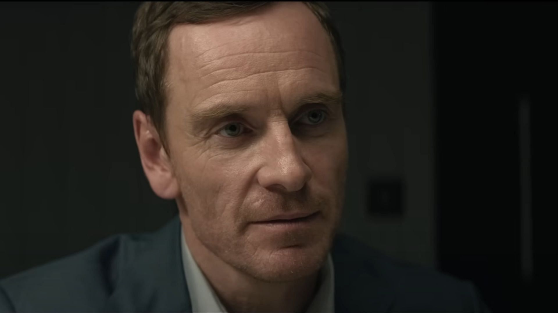 Michael Fassbender as Martian in The Agency (Image via Showtime) 